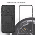 Custodia antiurto TPU e PC per Samsung Galaxy M20
