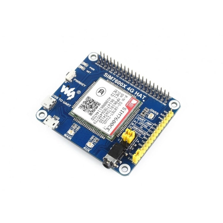 CAPPELLO Waveshare 4G / 3G / 2G / GSM / GPRS / GNSS per Raspberry Pi, LTE CAT4, per la Cina