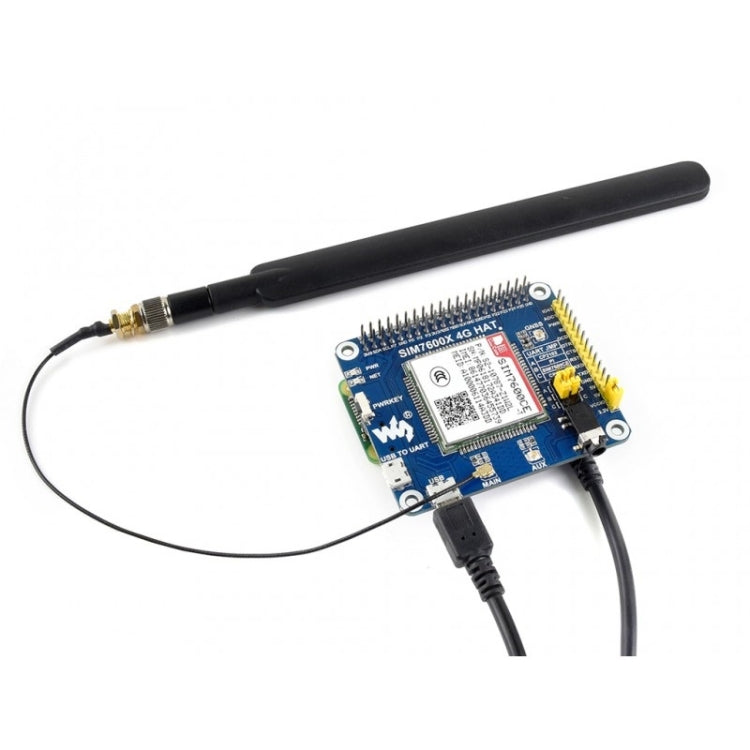 CAPPELLO Waveshare 4G / 3G / 2G / GSM / GPRS / GNSS per Raspberry Pi, LTE CAT4, per la Cina