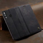 Custodia portafoglio in pelle per Huawei P Smart 2019