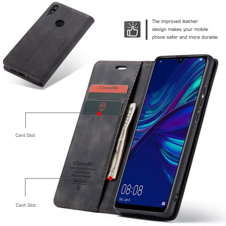Custodia portafoglio in pelle per Huawei P Smart 2019