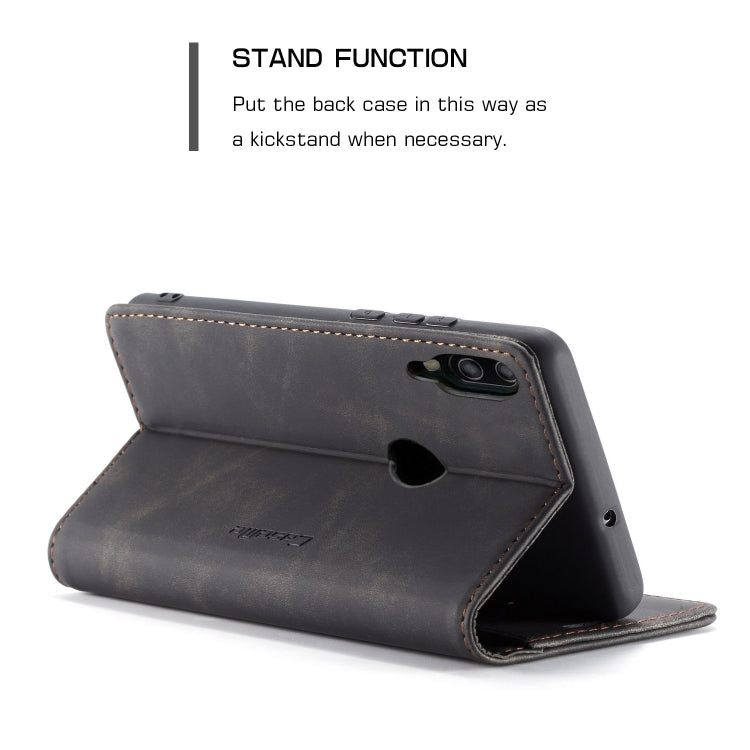 Custodia portafoglio in pelle per Huawei P Smart 2019