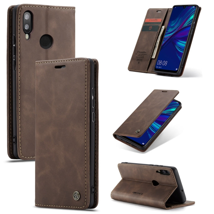 Custodia portafoglio in pelle per Huawei P Smart 2019