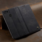 Custodia portafoglio in pelle per Huawei P Smart