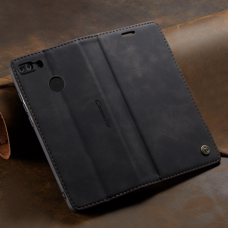 Custodia portafoglio in pelle per Huawei P Smart