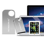 MicroDrive 16GB USB 2.0 Mini Disco a U in metallo semicircolare, 16GB