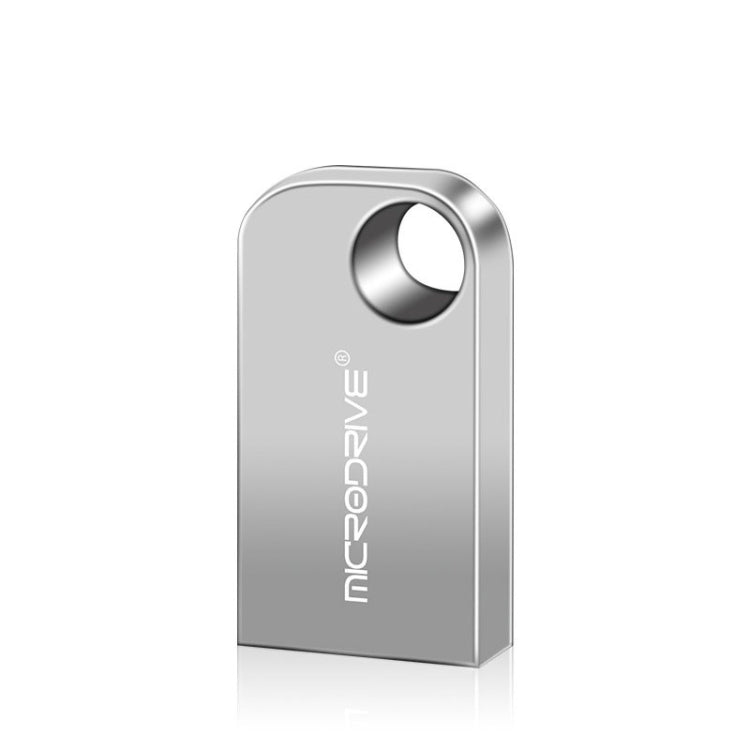 MicroDrive 16GB USB 2.0 Mini Disco a U in metallo semicircolare, 16GB