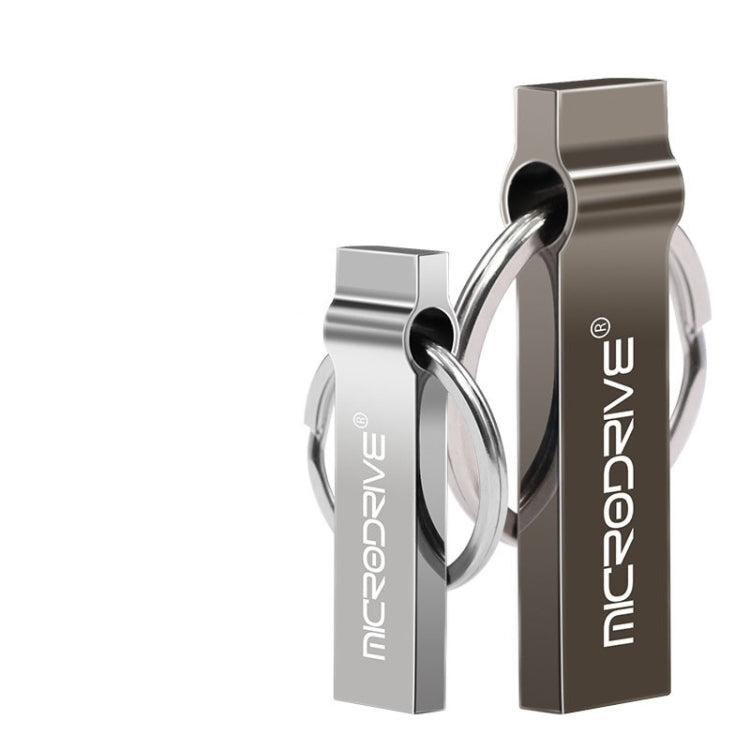 MicroDrive 8GB USB 2.0 Portachiavi in metallo U Disco, 8GB