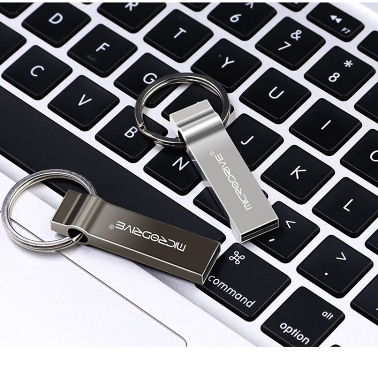 MicroDrive 8GB USB 2.0 Portachiavi in metallo U Disco, 8GB