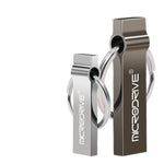 MicroDrive 16GB USB 2.0 Portachiavi U Disco in metallo, 16GB