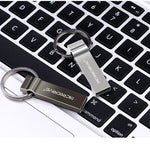 MicroDrive 16GB USB 2.0 Portachiavi U Disco in metallo, 16GB