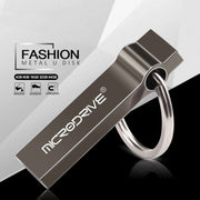 MicroDrive 64GB USB 2.0 Portachiavi in metallo U Disco, 64GB