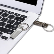 MicroDrive 128GB USB 2.0 Portachiavi in metallo U Disco, 128GB