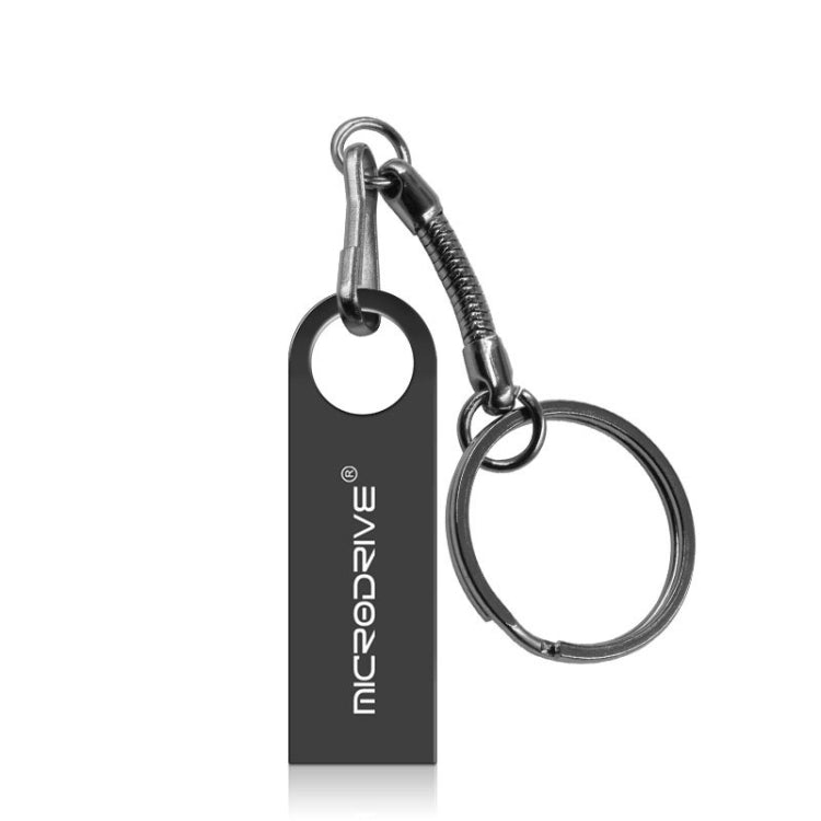Disco U ad alta velocità impermeabile in metallo USB 2.0 MicroDrive da 64 GB (grigio), 64GB