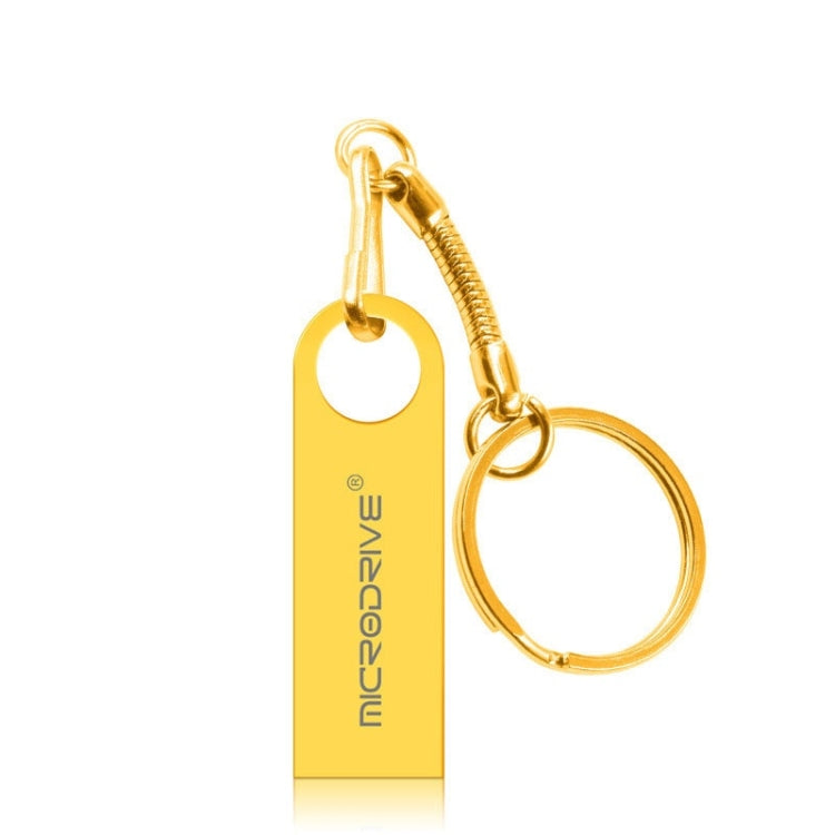 Disco U ad alta velocità impermeabile in metallo USB 2.0 MicroDrive da 64 GB (grigio), 64GB