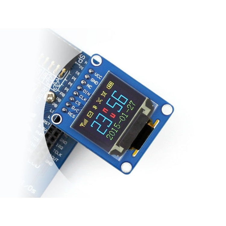 Display OLED RGB 0,95 pollici SPI con pinheader verticale