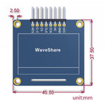 Display OLED 1,3 pollici 128x64 SPI/I2C SH1106 blu