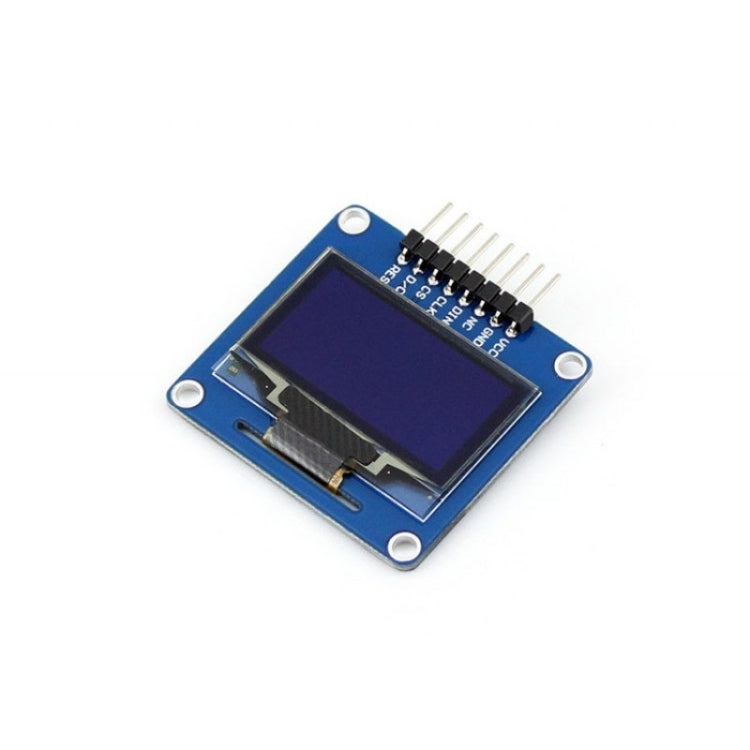 Waveshare 1,3 pollici 128*64 OLED(A), interfacce SPI/I2C, Pinheader orizzontale curvo