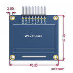 Display OLED 1,3 pollici 128x64 SPI/I2C Waveshare SH1106