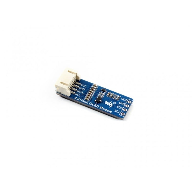 Waveshare 0.91 inch 128x32 pixels OLED Display Module I2C Interface 14657