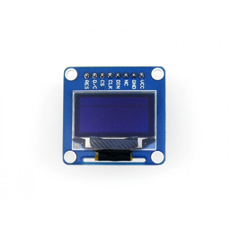 Waveshare 0,96 pollici 128*64 OLED (B), interfacce SPI/I2C, pinheader verticale dritto