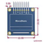 Display OLED 0,96 pollici 128x64 SPI/I2C Waveshare