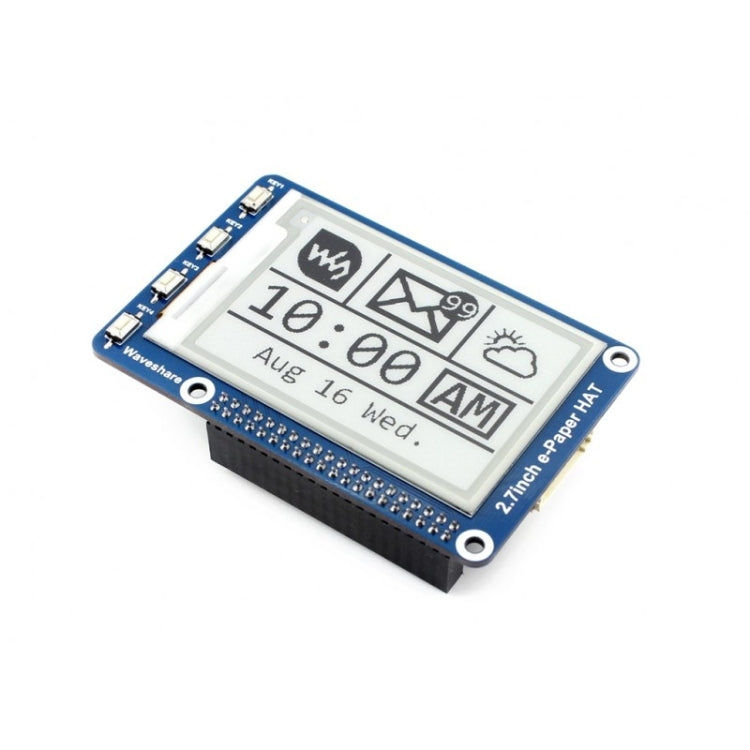 Waveshare 2,7 pollici 264x176E-Ink Display HAT per Raspberry Pi, interfaccia SPI