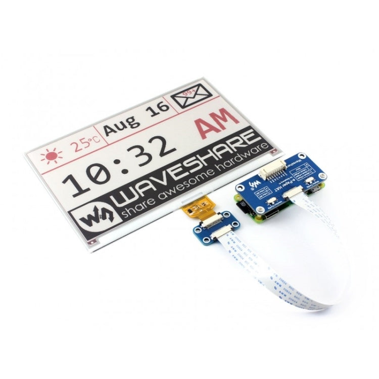 Waveshare Display E-Ink 7,5" 640x384 per Raspberry Pi