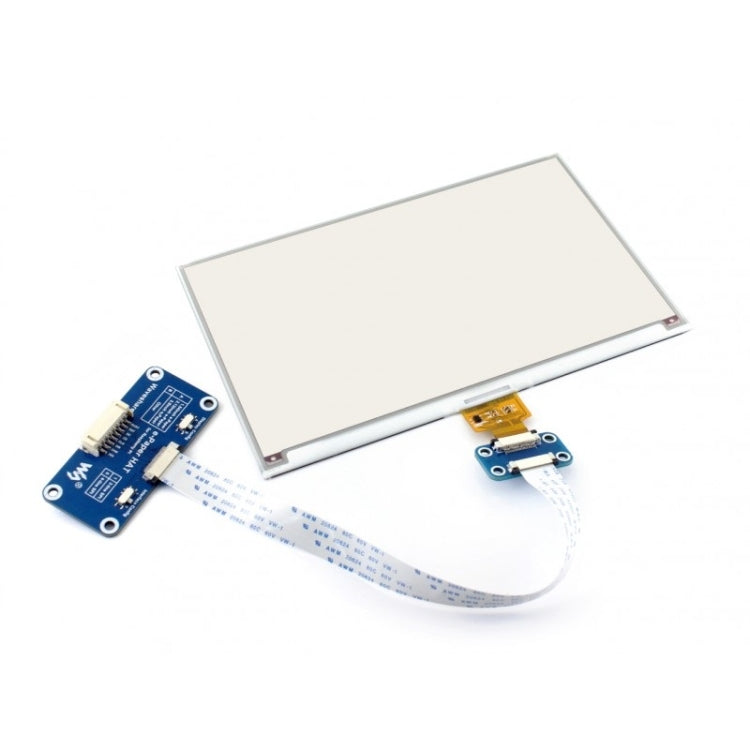 Waveshare 7,5 pollici 640x384 E-Ink Display HAT per Raspberry Pi, tre colori, interfaccia SPI