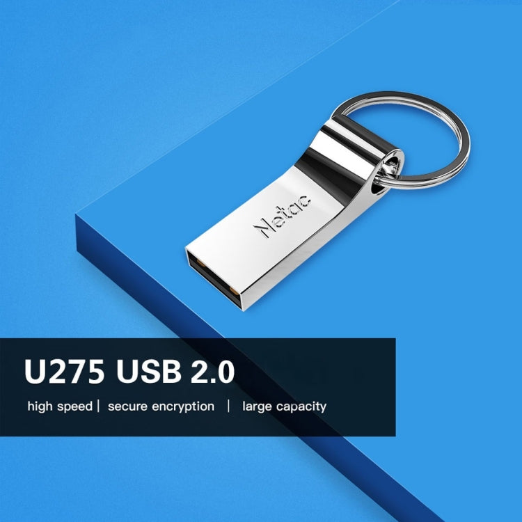 Netac U275 16GB USB 2.0 Disco U in lega di alluminio con crittografia sicura, 16GB