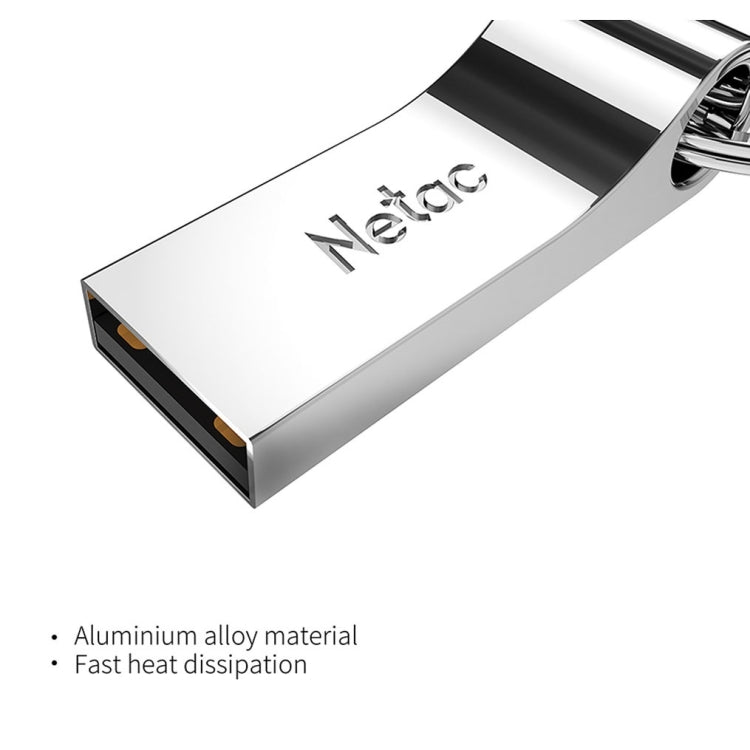 Netac U275 16GB USB 2.0 Disco U in lega di alluminio con crittografia sicura, 16GB