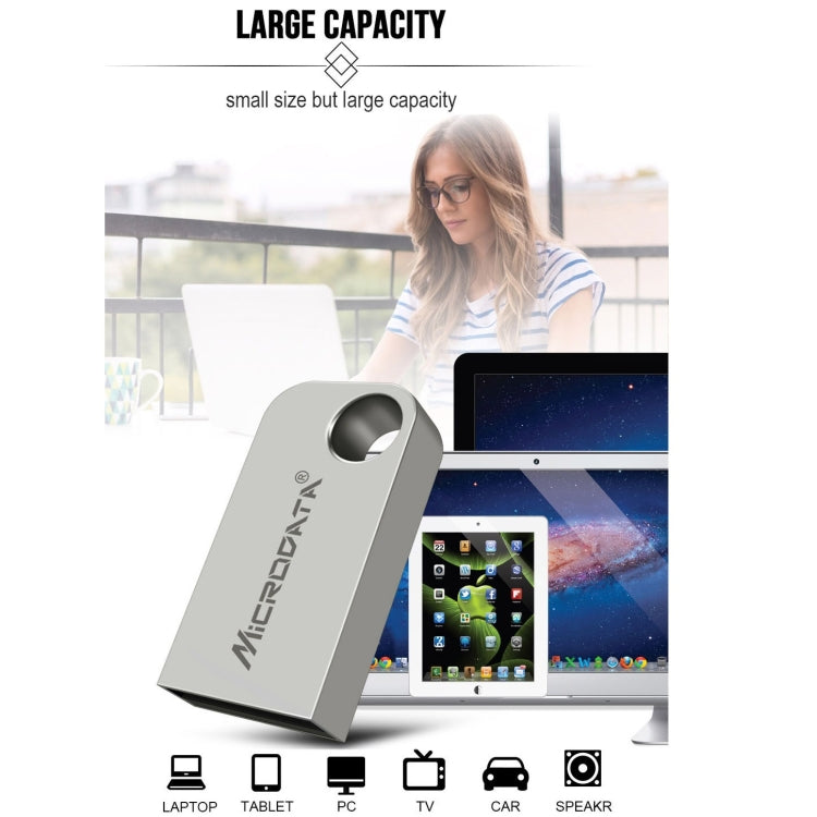 Mitsrodata ShChGB USB 2.0 Mini disco U in metallo, 64GB