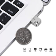 Mitsrodata ShChGB USB 2.0 Mini disco U in metallo, 64GB