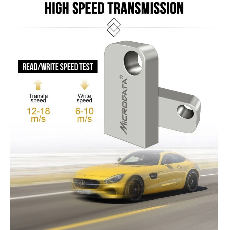Mitsrodata ShChGB USB 2.0 Mini disco U in metallo, 64GB