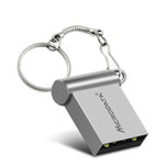 MiCRODATA 32GB USB 2.0 Computer Car Disco Mini U a due usi (grigio argento), 32GB