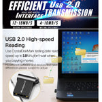 MiCRODATA 64GB USB 2.0 Computer Car Disco Mini U a due usi, 64GB