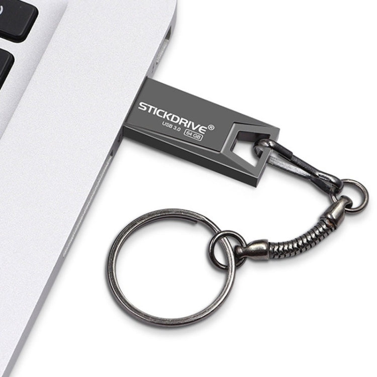 STICKDRIVE 64GB USB 3.0 Mini disco U in metallo ad alta velocità, 64GB