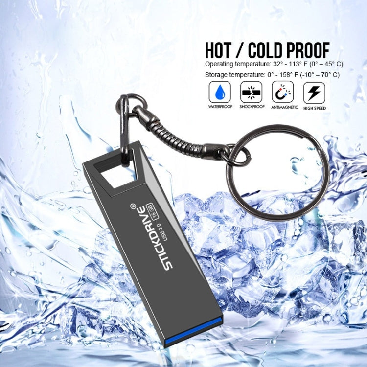 STICKDRIVE 64GB USB 3.0 Mini disco U in metallo ad alta velocità, 64GB