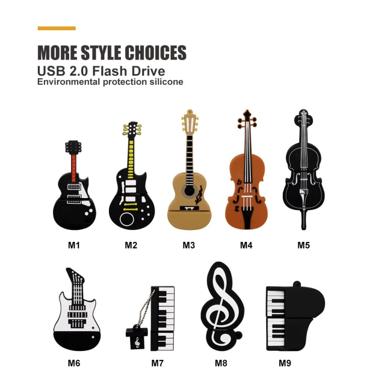 Disco U per chitarra USB 2.0 MicroDrive da 4 GB, 4GB