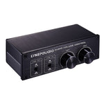 LINEPAUDIO A977 Switcher audio 2 in 2 out bilanciato