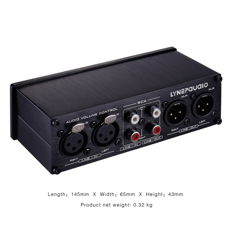 LINEPAUDIO A977 Switcher 2 In 2 Out Preamplificatore passivo full-balance Altoparlante attivo Doppia sorgente sonora Controller del volume, A977