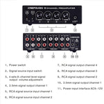 LINEPAUDIO B981 Pro Preamplificatore e Distributore 8 Canali