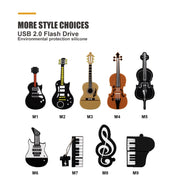 Disco MicroDrive USB 2.0 Triangle Guitar U da 4 GB, 4GB