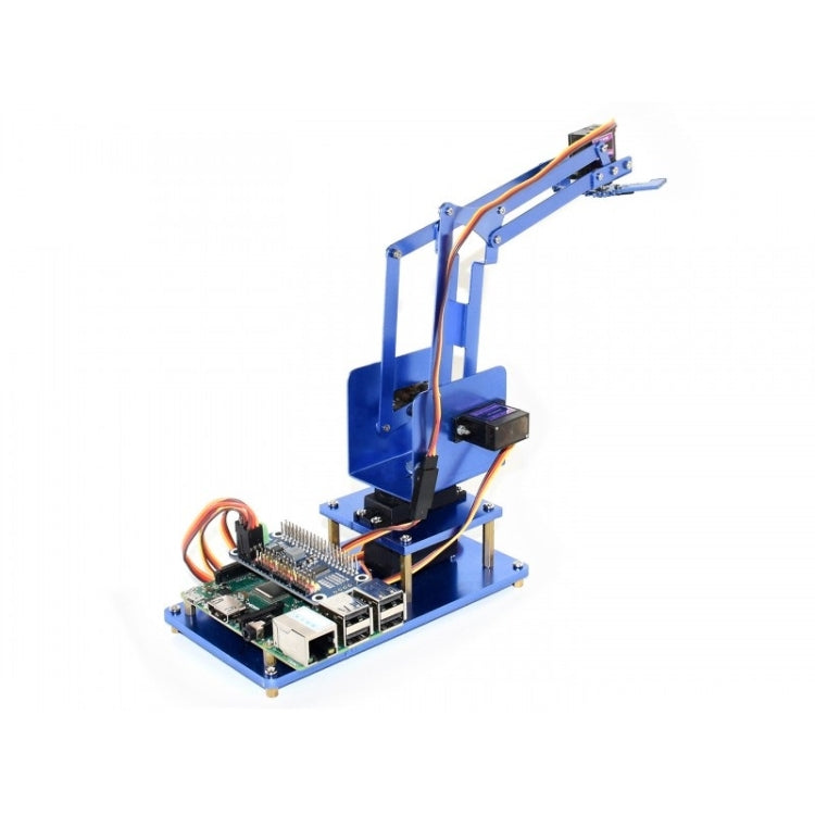 Kit braccio robotico 4-DOF in metallo per Raspberry Pi