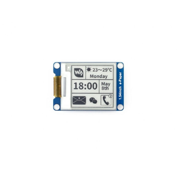 Modulo display E-Ink Waveshare 1,54" 200x200 SPI