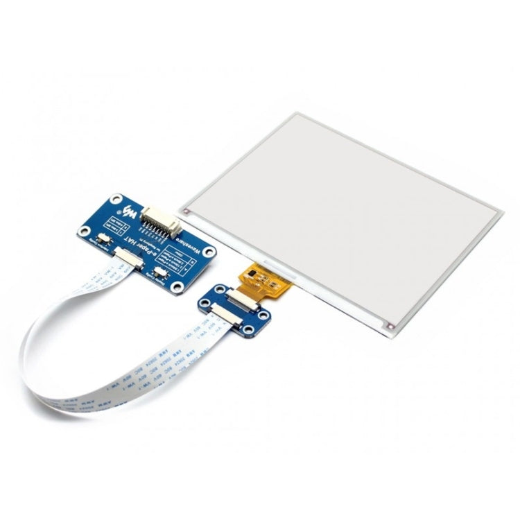 Waveshare 5,83 pollici 600x448 Pixel Rosso Nero Bianco Display E-Ink a tre colori HAT (B) per Raspberry Pi, interfaccia SPI, 14600