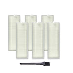 Set 6 filtri I259 e spazzola nera per ILIFE A7 A9