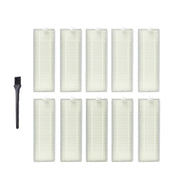 XI268 10 PCS Filtro I259 + Spazzola nera piccola G101 per ILIFE A7 A9