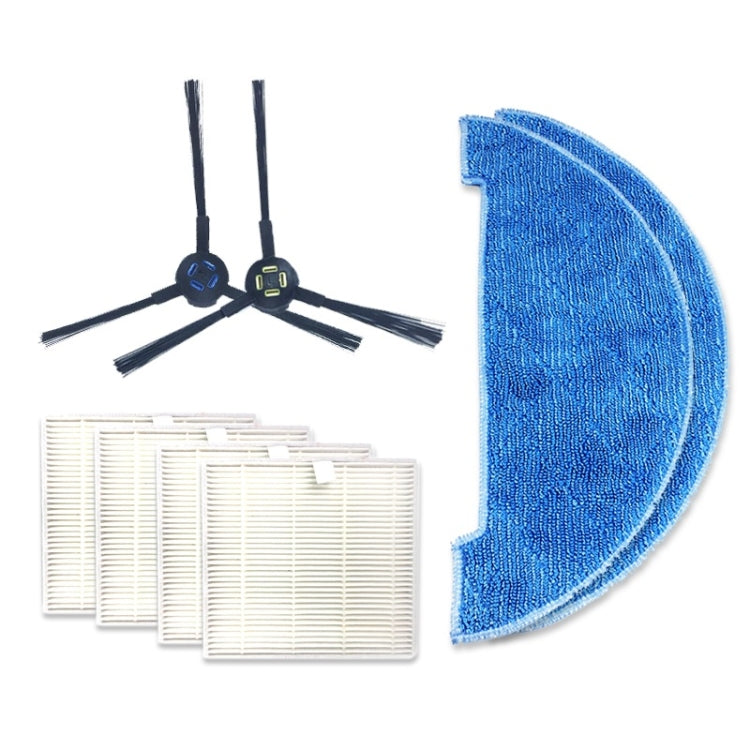 Set ricambi spazzola laterale, filtro e panni per ILIFE V8S