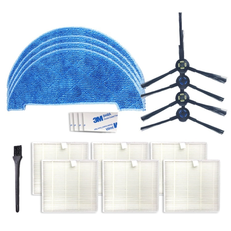 Kit ricambi spazzole laterali e filtri per ILIFE V8S